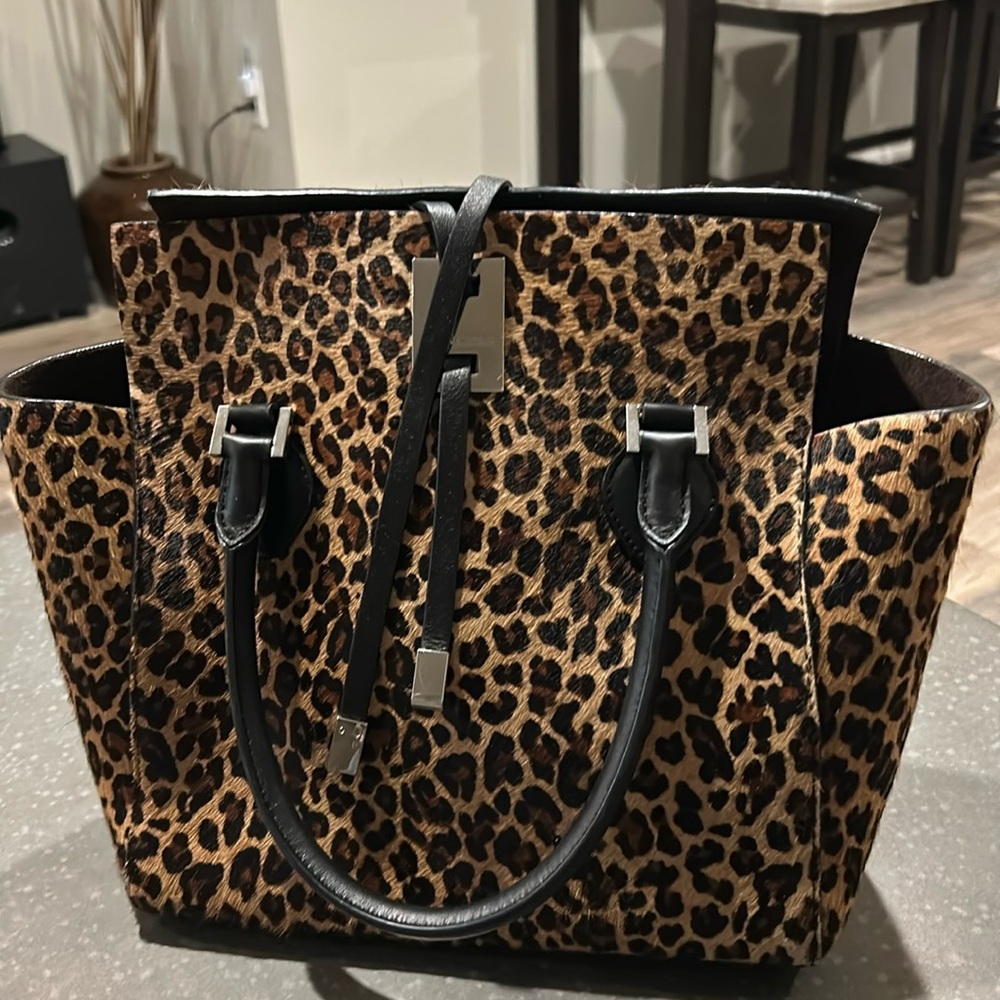 Michael kors calf hair tote